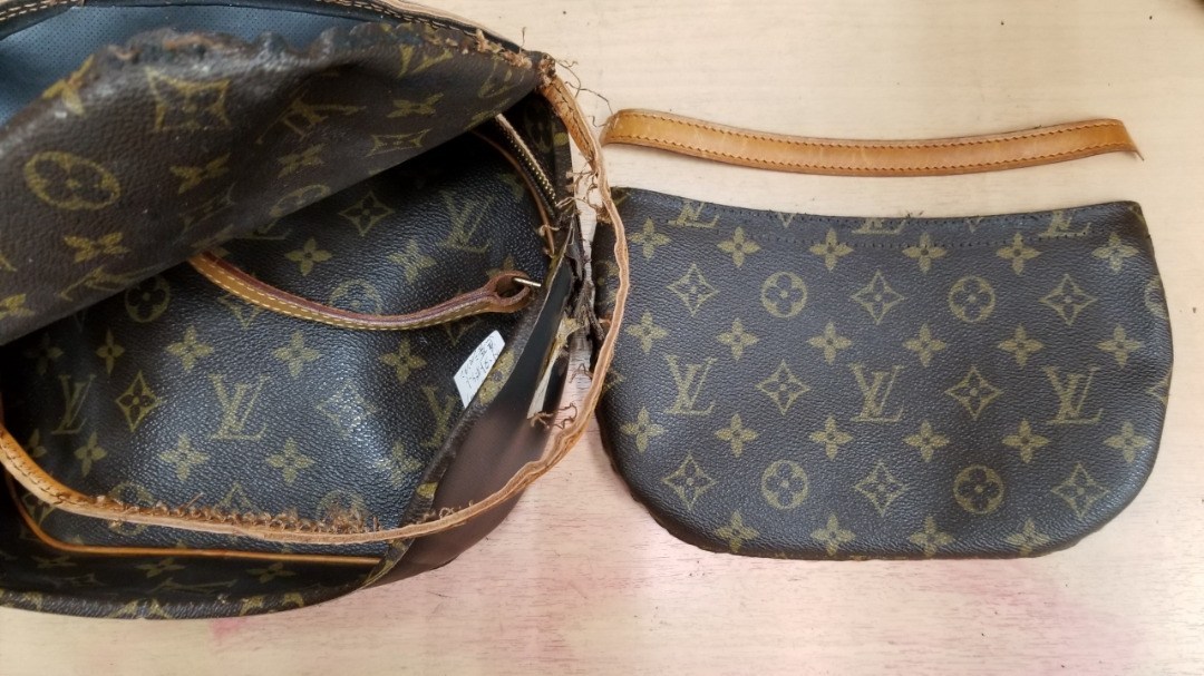 LOUIS VUITTON◇ダヌーブ_モノグラム_BRW/PVC/ブラウン/M45266